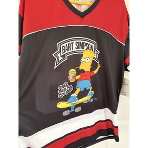 Bart Simpson Size L Polyester Jersey Don’t Have A Cow Man New With Tag